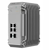 Šakotuvas Valdomas tinklo komutatorius Ruijie Networks RG-NIS3100-4GT2SFP-HP, L2, Gigabit Ethernet (10/100/1000), palaiko PoE, pilkas