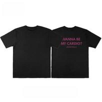 Nori būti mano kardio marškinėliai Unisex Vasariniai Juokingi Sloganai Sporto Salės Grafiniai Marškinėliai Fitness Streetwear Trumpomis Rankovėmis Viršus M