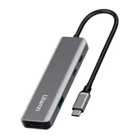 USB-C šakotuvas – „Ulanzi C060 4-in-1 HDMI USB-A USB-C 100W PD 1080p 60Hz“