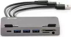 Šakotuvas LMP USB-C stotis / replikatorius (LMP-USBC-ATT-DOCK-SG)