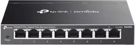 Šakotuvas TP-Link Omada ES208G tinklo komutatorius Valdomas L2 Gigabit Ethernet (10/100/1000) Juodas