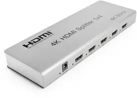 Šakotuvas Spacetronik HDMI skirstytuvas 1x4 SPH-RS104_V46 4K 60 Hz CEC