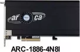Kontroler Areca Raid Controller ARC-1886-4N8I 4x M.2 i 8-Port Tri Mode 1x SFF 8654 PCIe 4.0 x8 FH