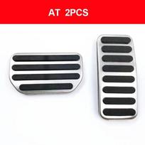 nerūdijančio automobilio akceleratoriaus alyvos pedalo stabdžių pedalo sankabos pedalo dangtelis, skirtas Suzuki Vitara SX4 S-Cross Scross 2015 2016 2017 2018 m. AT 2pcs