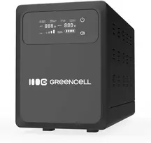 Green Cell Žalias Cell Žalias Cell nepertraukiamo maitinimo šaltinis (UPS) 800 VA 500 W su LCD ekranu, PowerCore 12 V nuolatinės srovės