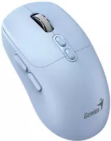 GENIUS NX-8080S BT pelė / dviguba „Bluetooth“ + 2,4 GHz / 1600 dpi / „Copilot“ / belaidė / tyli / mėlyna