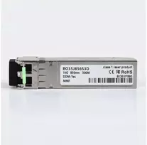 Šakotuvas Carruzzo BlueOptics DEM-431XT-BO tinklo siųstuvų-imtuvų modulis Optinis pluoštas 10000Mbit/ai SFP+ 850 nm