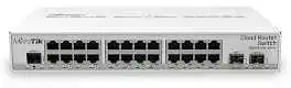 Šakotuvas 24 prievadų komutatorius MikroTik CSS326-24G-2S+RM 6
