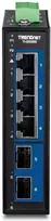 Šakotuvas Switch TRENDnet TRENDnet 6-Port Industrial 2.5G DIN-Rail Switch with 10G SFP