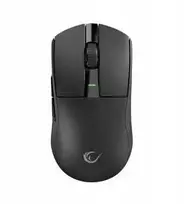 Pelė žaidimams RAMPAGE ZENITH PRO 4K Bluetooth+ USB + 2.4Ghz. PAW3395. NORDIC 52833 MCU. juoda