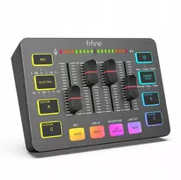 Fifine Maišytuvas audio SC3 Juodas