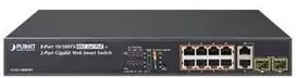Šakotuvas Planet Technology PLANET FGSD-1008HPS, Valdomas, Greitas Ethernet (10/100), Pilnai dvipusis, Maitinimas per Ethernet (PoE)
