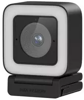 Hikvision iDS-UL4P AI Pārvaldīts 2K QHD 4MP USB-C Webkamera ar Automātisko Fokusu un Mikrofona Melna