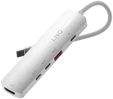 LINQ – 5in1 PRO 140W USB-C kelių prievadų šakotuvas
