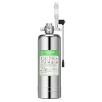 M-Modern-Bubble Aquarium CO2 Generator DIY Electromagnetic Valve For Aquatic Plants Fish Tank CO2 Reaction Steel Cylinder US US