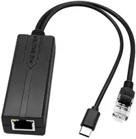 ĮTAMPOS STABILIZATORIUS 48V/5V POE-802.3AF/AT-USB-C DELTA NETWORK