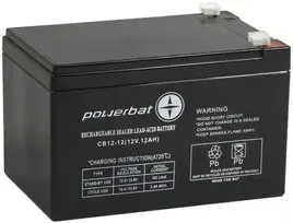 Akumuliatorius AGM POWERBAT CB 12V 12Ah