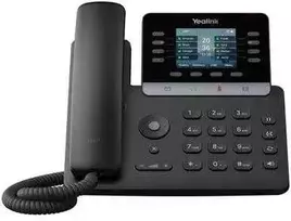Yealink -SIP-T73W, IP telefonas, juodas, laidinis ir belaidis ragelis, stalinis, 1000 įrašų, Yealink įrenginių valdymo platforma