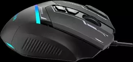 Pelė C-Tech C-TECH Herní pelė Zyra, USB, RGB, juoda