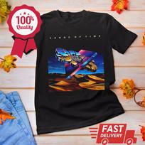 SOS Juosta Laiko Smėlis Sunki Medvilnė Pilno Dydžio Vyrams Moterims Juodi Marškinėliai Unisex T-shirt L