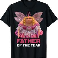 Despicable Me Minions Gru Fairy Father Graphic T-Shirt T-Shirt S juoda