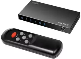 Šakotuvas LogiLink HD0062, HDMI, USB C tipo, Metalinis, Juodas, 480i, 480p, 576i, 576p, 720p, 1080i, 1080p, 2160p, 18Gbit/s