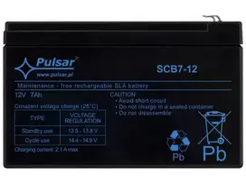 Pulsar SCB7-12 akumuliatorius 7Ah/12V SCB