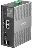 Šakotuvas TP-Link IES206GPP tinklo komutatorius su valdomu gigabito eternetu (10/100/1000) ir maitinimu per eternetą (PoE), Juodas
