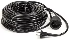 Šakotuvas EXD Ilgintuvas 30m, 1 lizdo, 2x1.0mm2