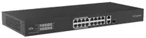 Šakotuvas Uniview NSW3000-16T1GT1GC-POE-IN komutatorius PoE 16 prievadų 10/100Mbps, 1xCombo, 250W