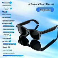 HY15 Smart Glasses with 1200W HD Camera, AI Translation, and Bluetooth Connectivity