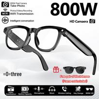 CY01 Smart Glasses: 800W Camera with Anti-Shake, AI Translation, Object Recognition, Music & Call Features