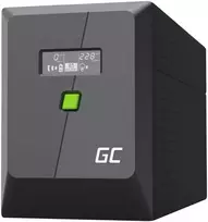 Green Cell Žalias Cell Nepertraukiamo maitinimo šaltinis (UPS) Greencell 2000VA 1400W PowerProof su LCD ekranu