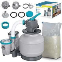 Smėlio siurblys 6056 L/H Bestway 58497 + Smėlis 25Kg