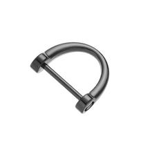 DIY Bag Strap Accessories Detachable D Ring Buckle Open Screw Leather Craft Clasp 17mm juoda