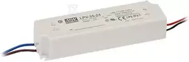 Impulsinis maitinimo šaltinis LED 12V 36W 3A IP67, Mean well, LPV-35-12