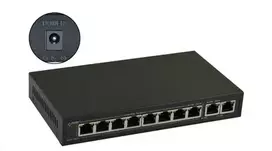 Šakotuvas Pulsar SG108WP PoE jungiklis 10 prievadų, be maitinimo