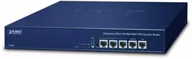 PLANET Enterprise 5 prievadų laidinis maršrutizatorius Gigabit Ethernet Mėlyna