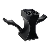 Automobilio centrinės konsolės puodelių laikiklio skirstytuvo įdėklas 55633-60040, skirtas Toyota Prado LC120 2003-2009 m. juoda