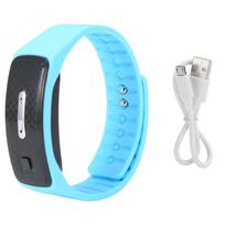 Uodų atbaidymo apyrankė USB įkrovimas Ultragarsinis uodų atbaidymo apyrankės laikrodis Mėlynas mėlyna