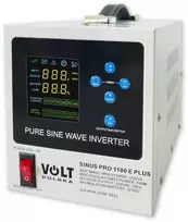 VOLT POLSKA SINUSPRO 1100E PLUS 12/230V (700/1100W) keitiklis [AGM, GEL, LiFePO4]