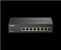 Šakotuvas D-LINK DMS-108P/E 8-Port 2.5G Multi-Gigabit Unmanaged PoE Switch | D-Link