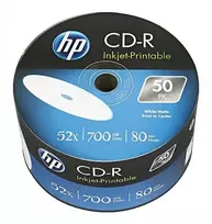 Verbatim CD-R HP 700MB (80min) 52x Inkjet Printable 50-spindl Bulk