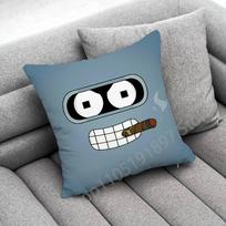 F-Futurama B-Bender Throw Pillow Case For 45*45cm 40cm 55cm 50cm 30cm Square Car Pillowcase Shell 30cmx30cm