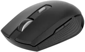 Tyli belaidė kelioninė pelė DELTACO, USB-C imtuvas, BT 5.1 dviguba jungtis / MS-813