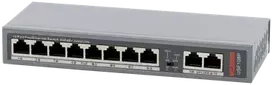 Šakotuvas Pulsar USF108P komutatorius PoE FastEthernet, 8xPoE, 2xUpLink