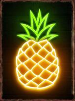 Cool Fruit Neoniniai iškabos Plakatai Metaliniai skardos iškabos Estetika Sienų Dekoratyvinės plokštelės Parduotuvėms Namų dekoras Kambarių dekoravimas Paveikslai 20x30cm