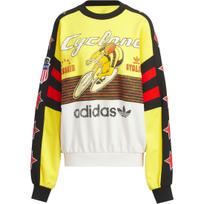 Adidas Originals džemperis su apvalia apykakle FW25 Dviratininko stiliaus Laisvas Unisex džemperis KG3145 S