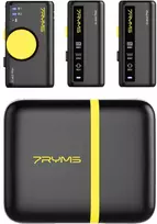 Belaidis Mikrofonas - 7Ryms DW10 Dviejų Kanalų USB-C 3.5mm Omni-Directional Juodas
