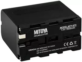 Sony Baterija - MITOYA LONG LIFE NP-F970 7800mAh Ličio Jonų
